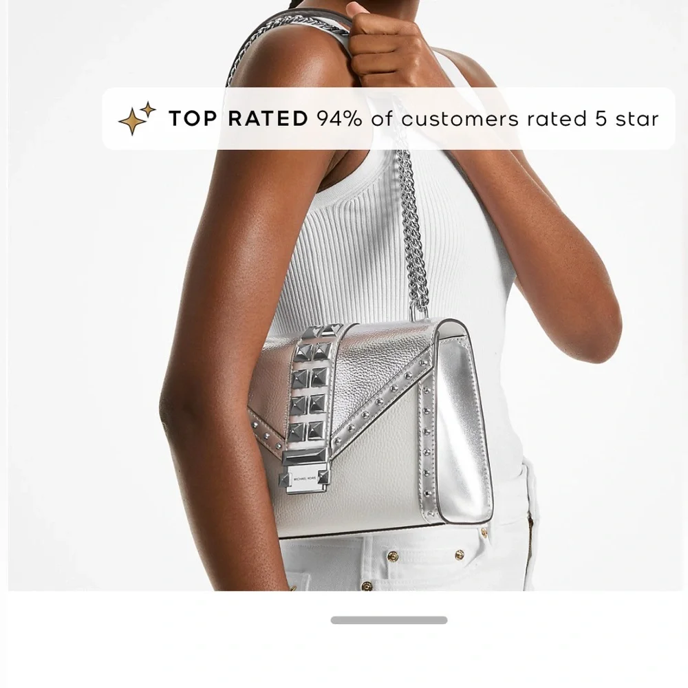 Michael Kors Whitney studded bag - brand new. - Picture 3 of 13